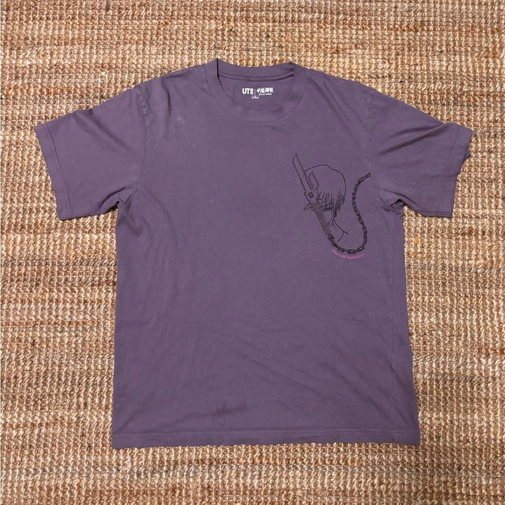 Uniqlo Purple Short Sleeve Tee